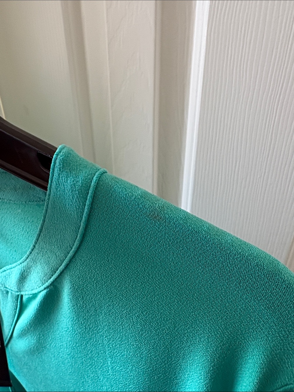 NWT Lauren Ralph Lauren Tunic Blouse Large/ Long Sleeve Split Neck Top - Picture 6 of 6